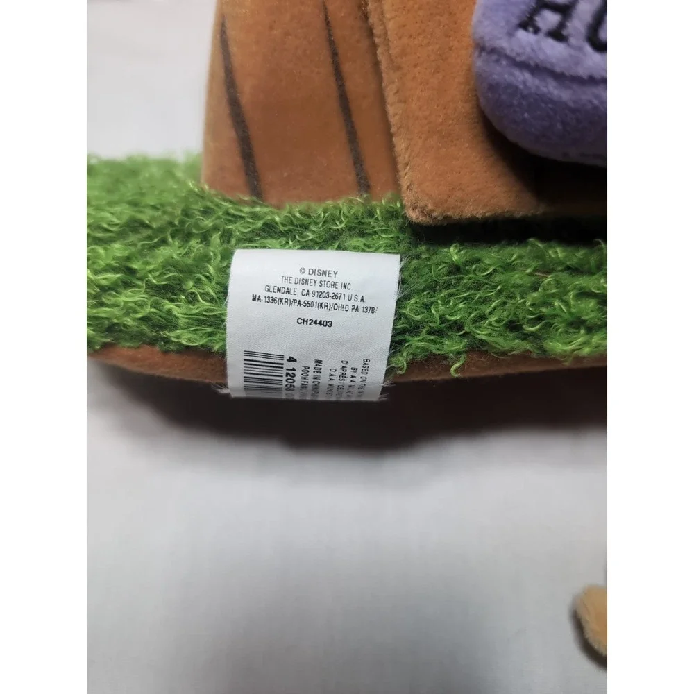 Disney Store Plush Winnie The Pooh Mr Sanders Tree House Wall Hanger Shelf Siter
